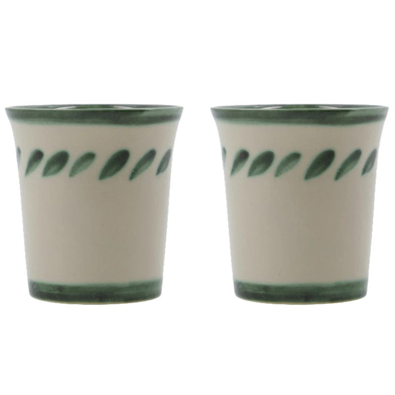 Diva Tasse 2-er Set, Grün