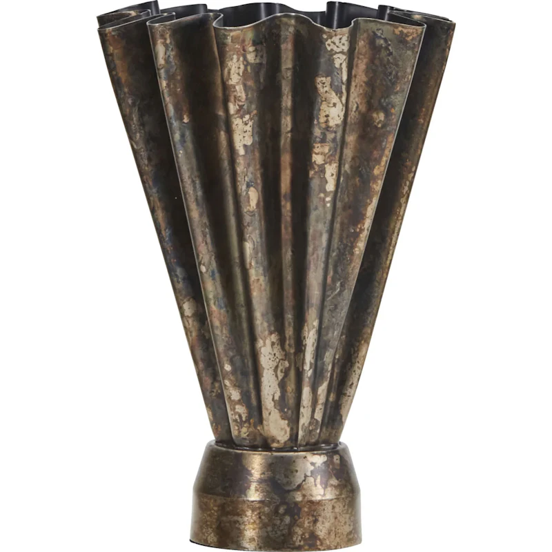HDFlood Vase 33 cm, Antique Brown