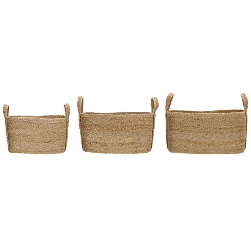 Stella Ablagekorb 3-er Set, Natur