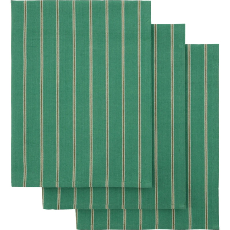 HDCook Küchenhandtuch 55x75 cm 3-er Set, Grün