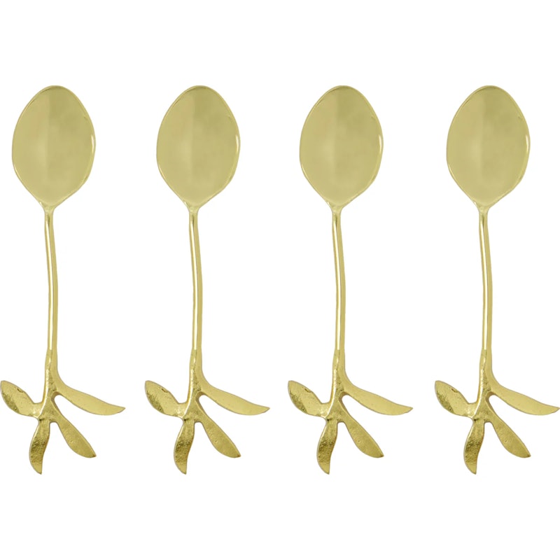 HDServe Löffel 4-er Set, Antique Gold