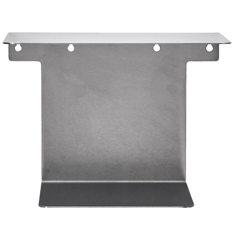 Book Wandregal 25x32 cm, Brushed Silber