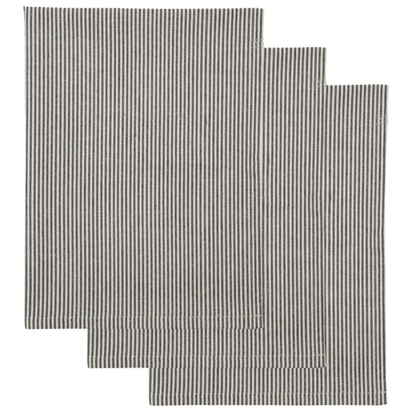 Cook Geschirrtuch 55x75 cm 4-er Set, Dunkelgrau