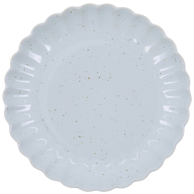 Scallop Teller Ø20 cm, Hellblau