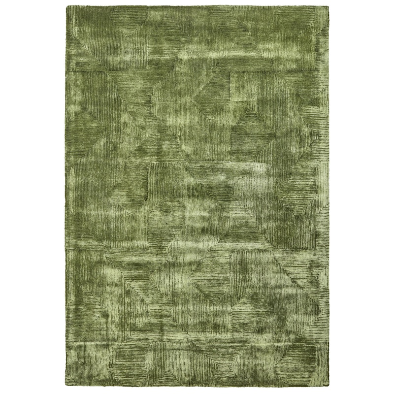 Shine Teppich Grün 160x203 cm, Grün
