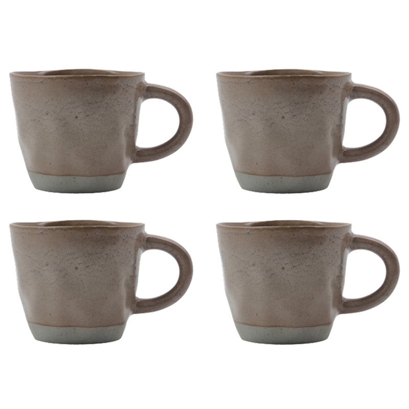 Vida Tasse 4-er Set, Rosa