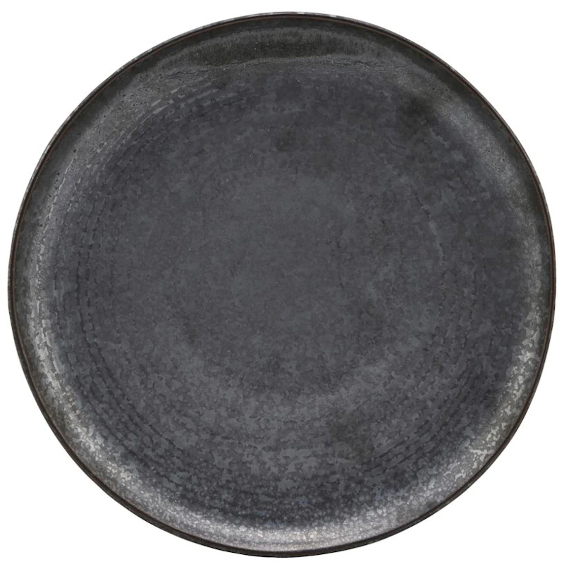 Pion Teller 21,5 cm, Schwarz / Braun