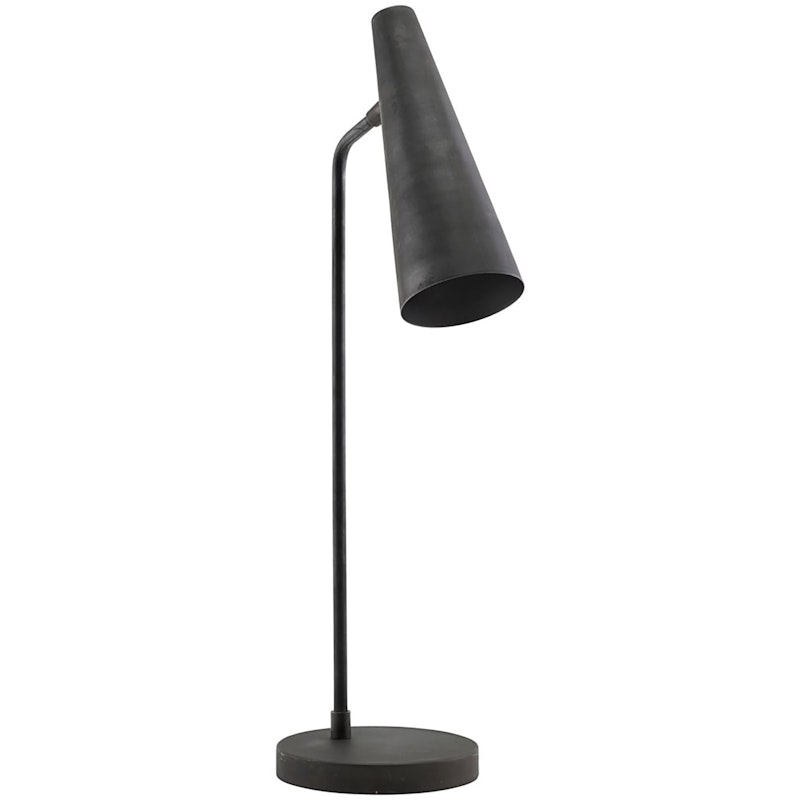 Precise Tischlampe 52 cm, Mattschwarz