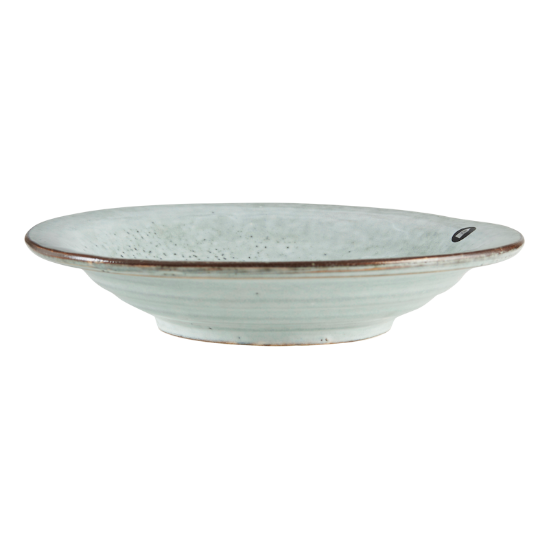 Rustic Suppenteller Ø25cm, Graublau