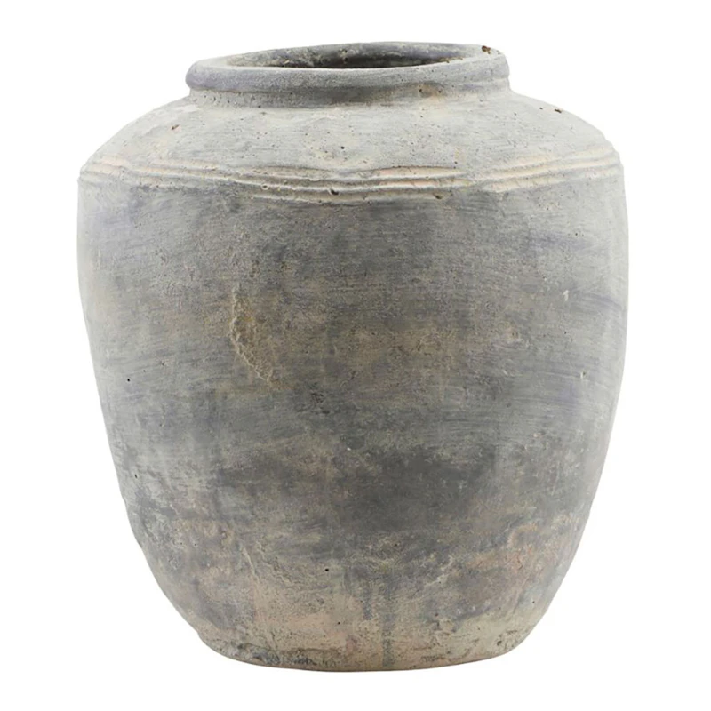Rustik Vase Beton, Ø23 H27 cm
