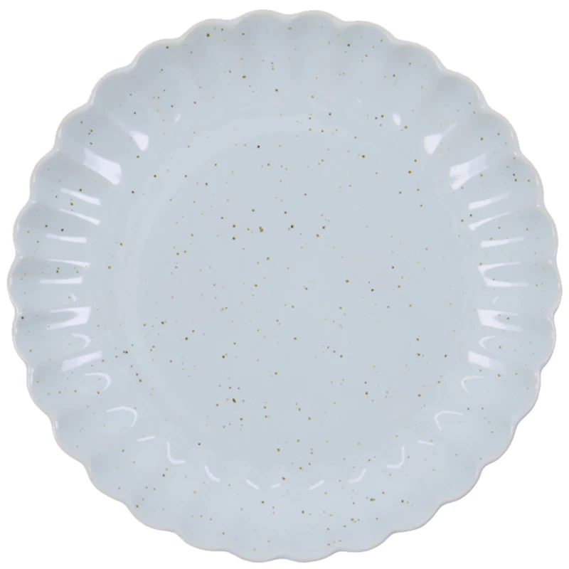 Scallop Teller Ø20 cm, Hellblau