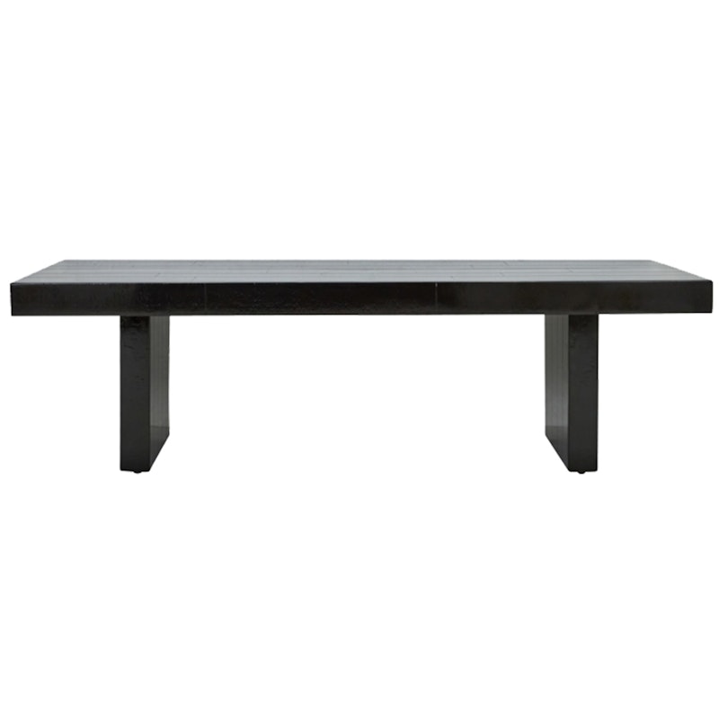 Brick Kaffeetisch 60x150 cm, Schwarz