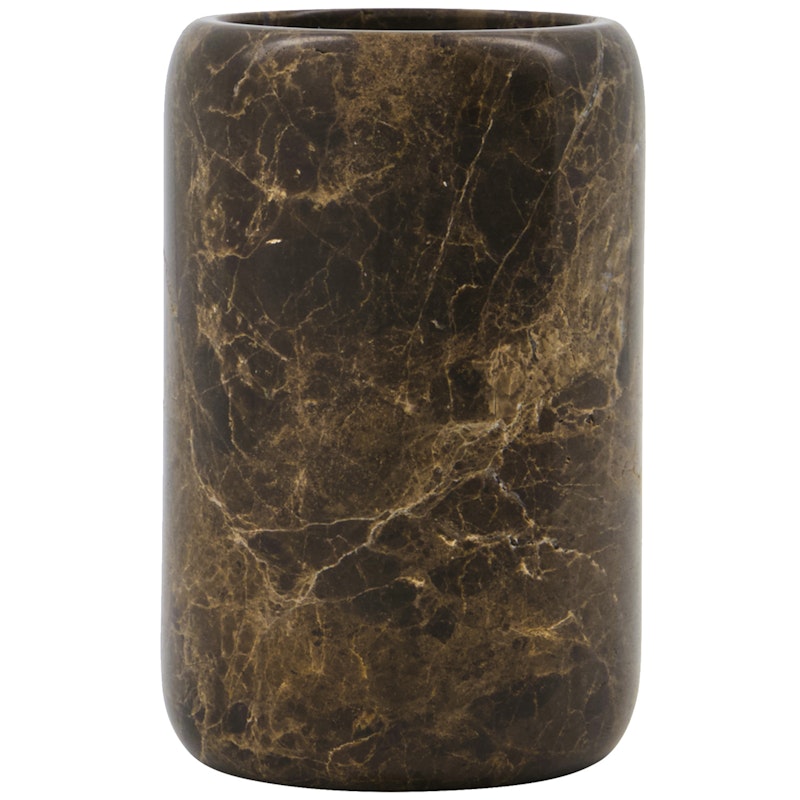 Able Zahnbürstenhalter Marmor, Braun