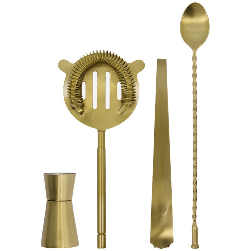 Kett Barkeeper-Set, Altmessingfarben