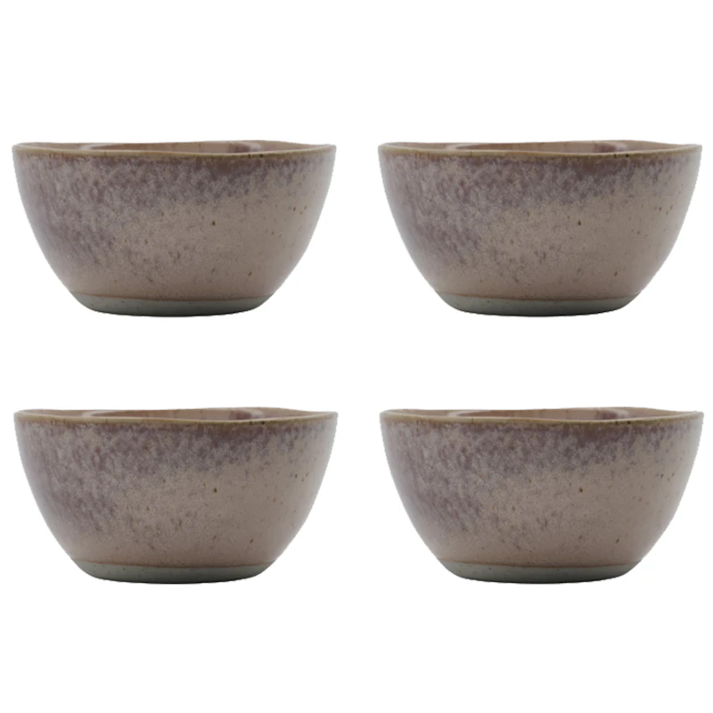 Vida Schüsseln Ø12 cm 4-er Set, Rosa