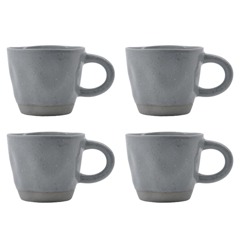 Vida Tasse 4-er Set, Hellblau