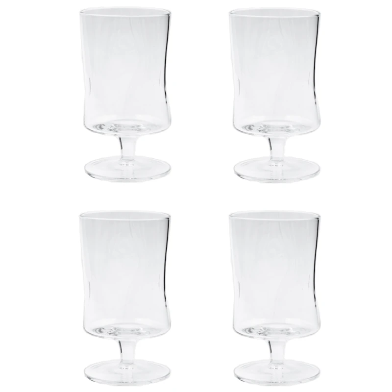 Sand Weinglas 4-er Set, Transparent