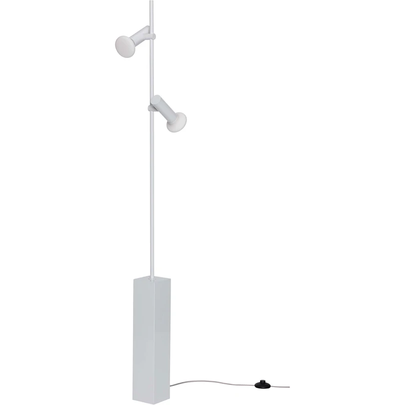Set Stehlampe, Hellgrau