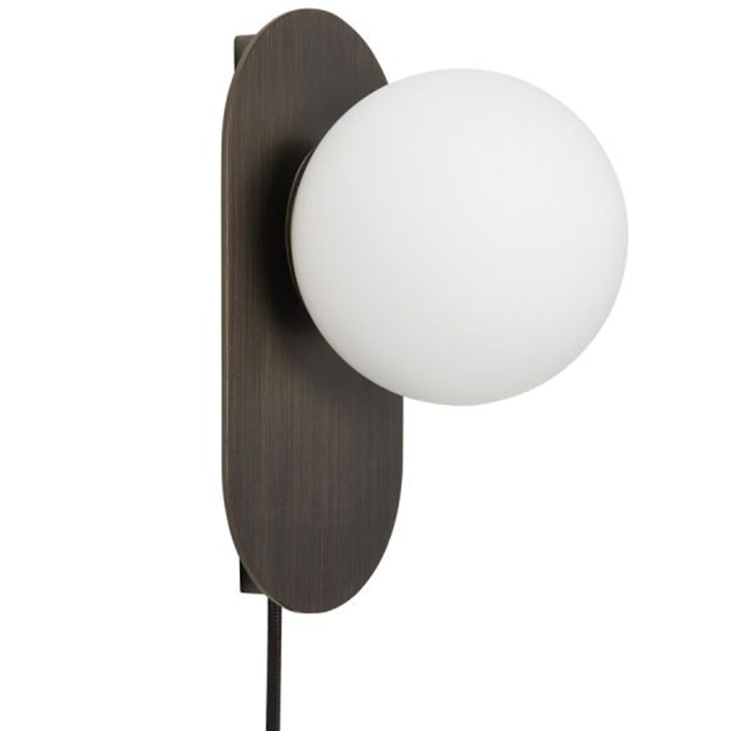 Moon Wandleuchte, Messing