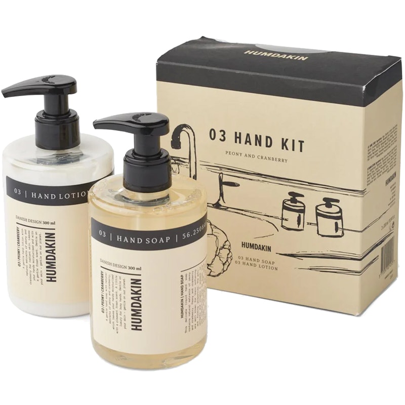 Hand Care Set 2x300 ml 03 Peony & Cranberry