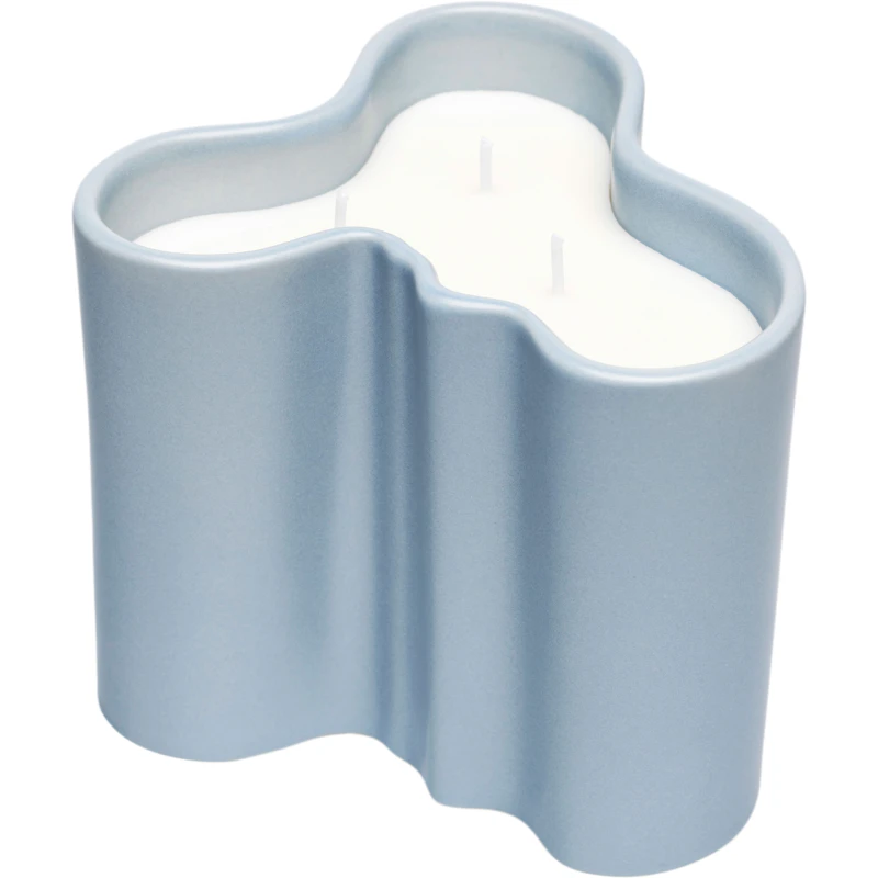 Aalto Duftkerze 11 cm, Hellblau