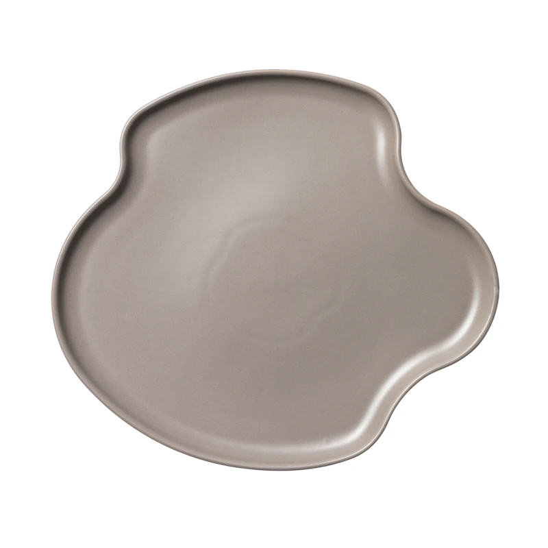 Alvar Aalto Teller 25 cm, Aschfarben