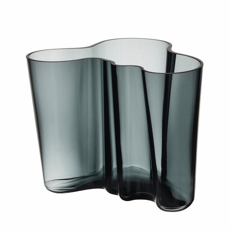 Aalto Vase 16 cm, Dunkelgrau