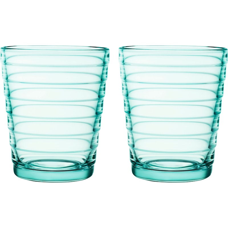 Aino Aalto Trinkglas 22 cl 2-er Set, Water Green