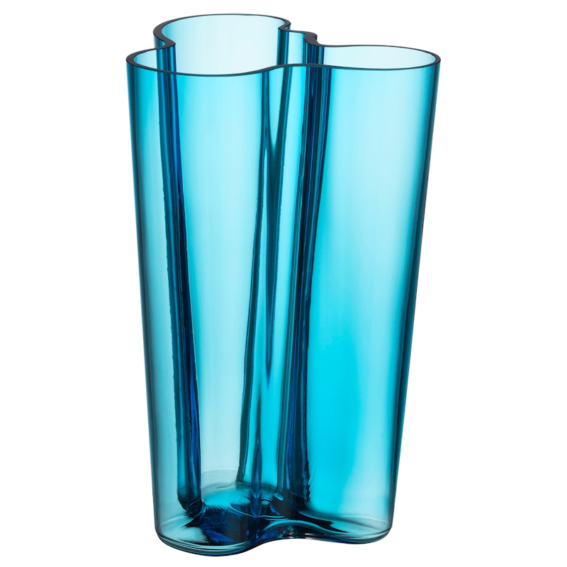 Alvar Vase 25,1 cm, Türkis