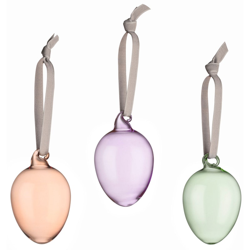 Dekoration Ei 3-er Set