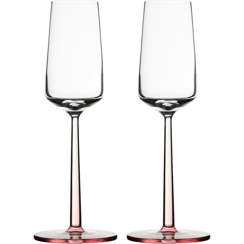 Essence Champagnerglas 21 cl 2-er Set, Rosa