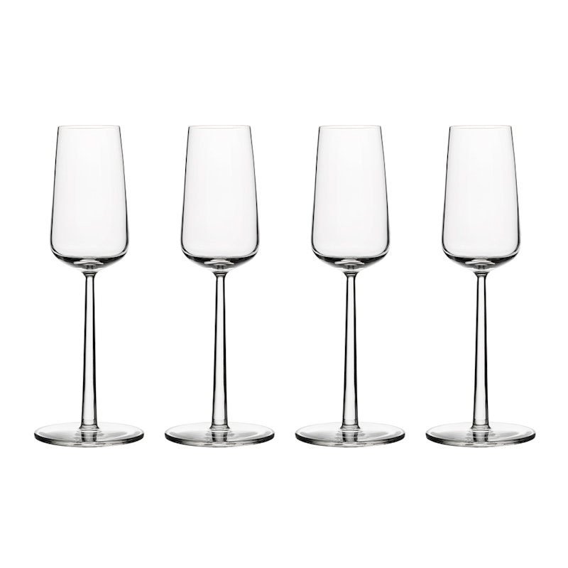 Essence Champagnerglas 21cl, 4er-Set