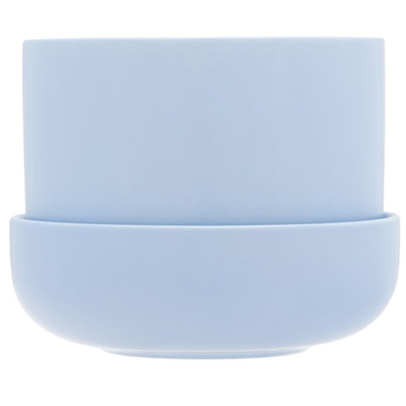 Nappula Topf Mit Unterteller 17x13 cm, Aqua