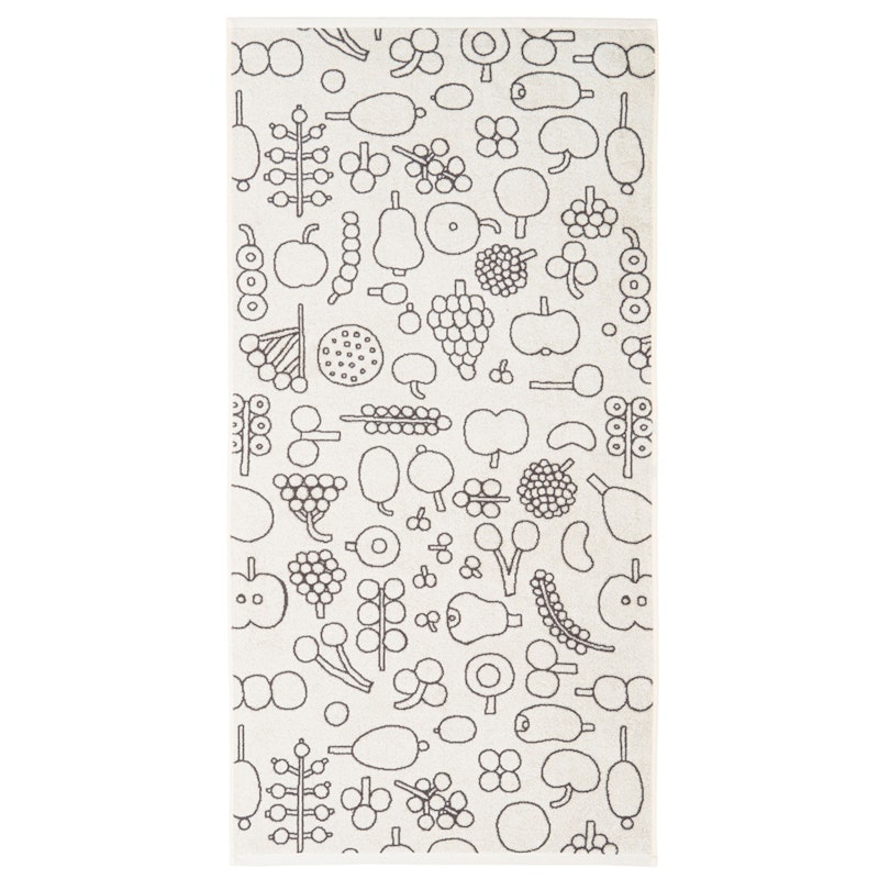 Oiva Toikka Collection Towel, 70x140 cm, Frutta Grau