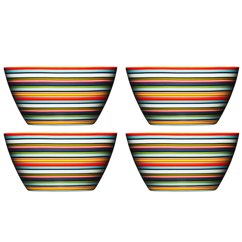 Origo Schüssel 50 cl 4-er Set, Orange