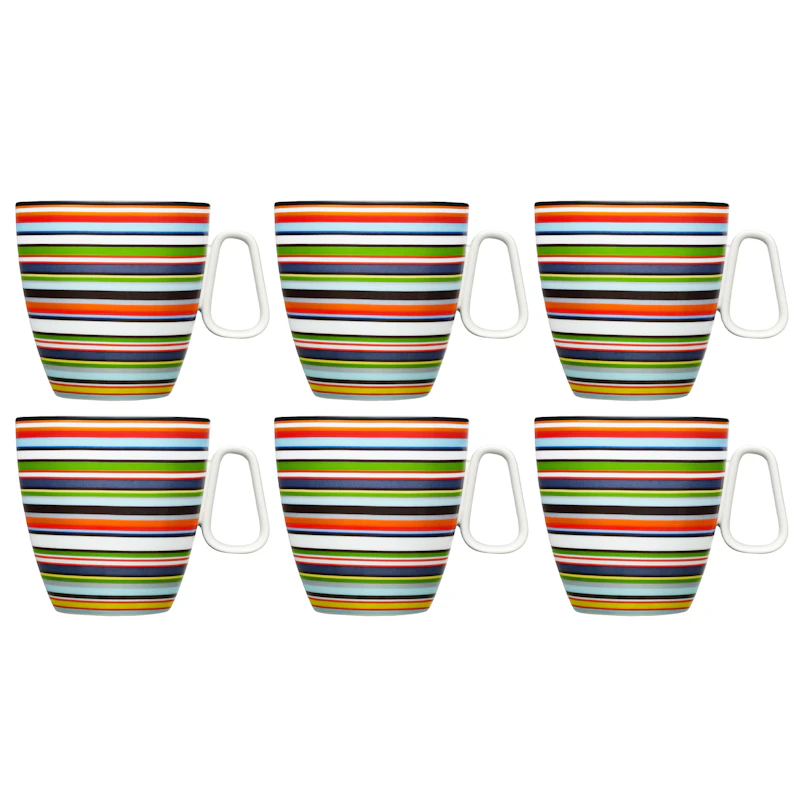 Origo Tasse 40 cl 6-er Set, Orange