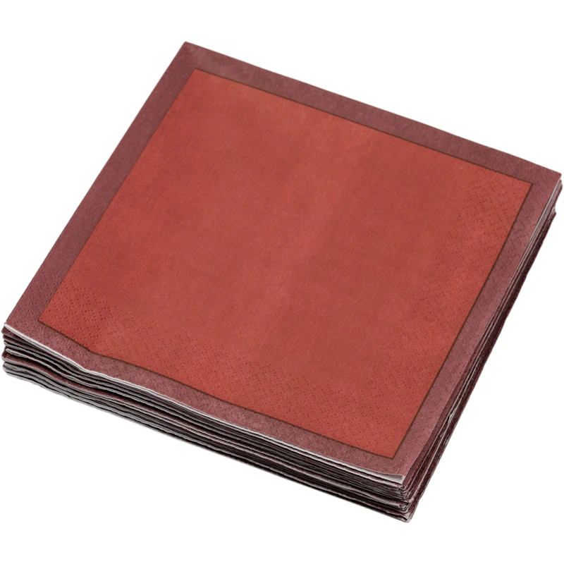 Servietten 33x33 cm, Kirschrot