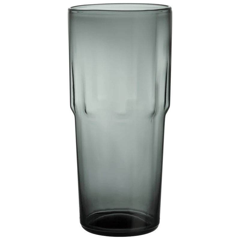 Solare Hohes Trinkglas 39 cl 2-er Set, Steel Grey