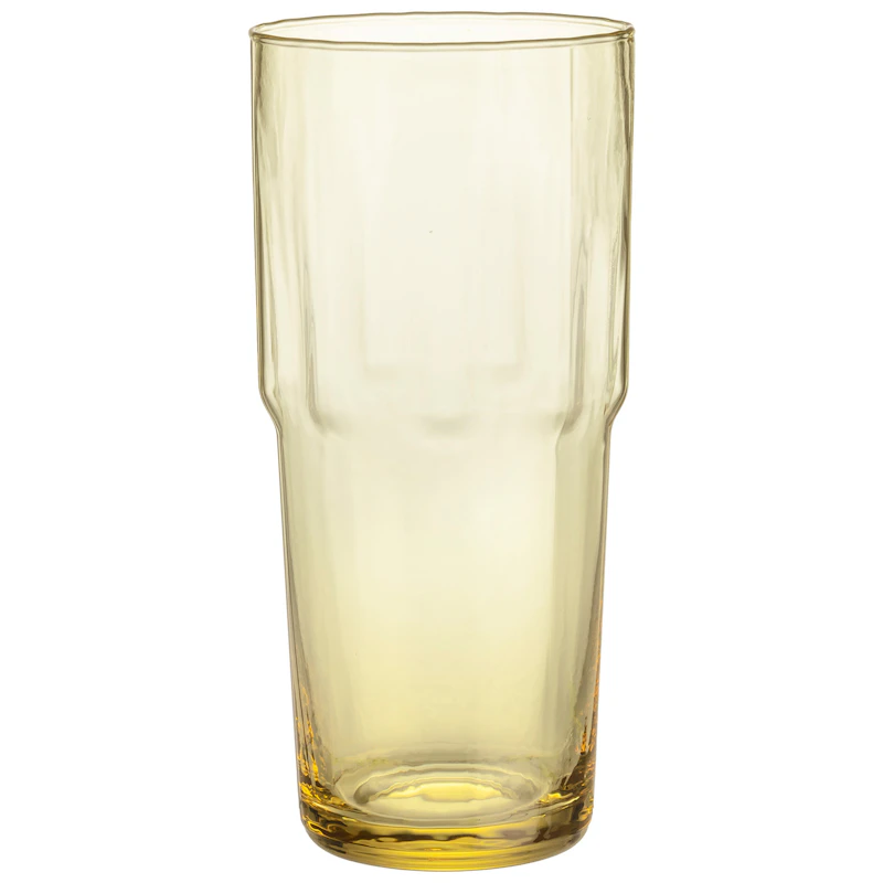 Solare Hohes Trinkglas 39 cl 2-er Set, Feuergelb