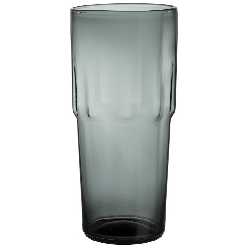 Solare Hohes Trinkglas 39 cl 2-er Set, Steel Grey
