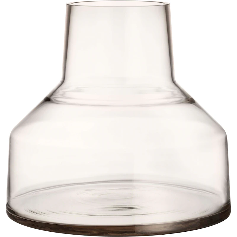 Solare Vase Niedrig 20x22 cm, Leinen
