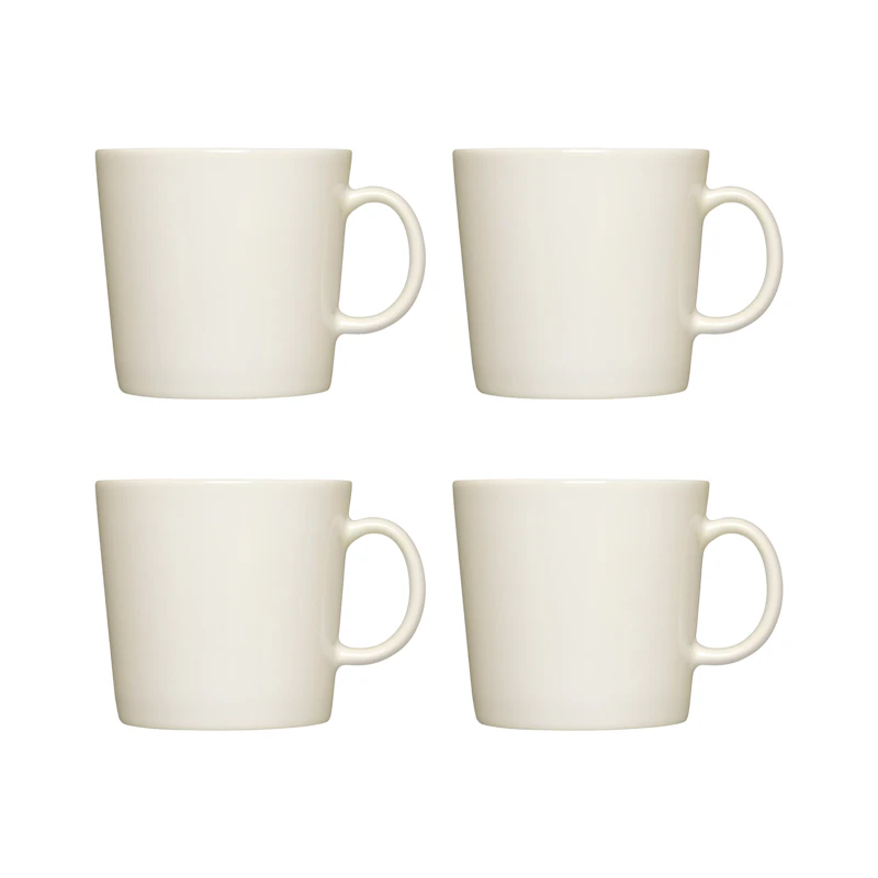 Teema Tasse 30 cl 4-er Set, Weiß
