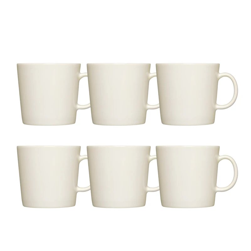 Teema Tasse 30 cl 6-er Set, Weiß