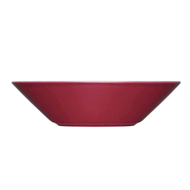 Teema Tiefer Teller 21 cm, Kirschrot