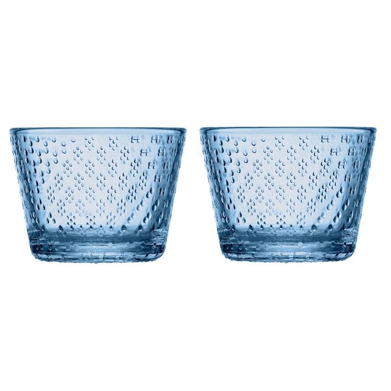 Tundra Glas 16 cl 2-er Set, Aqua