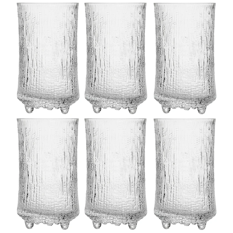 Ultima Thule Beer Glass 60cl 2 pcs Bierglas 60 cl 6-er Set, Transparent