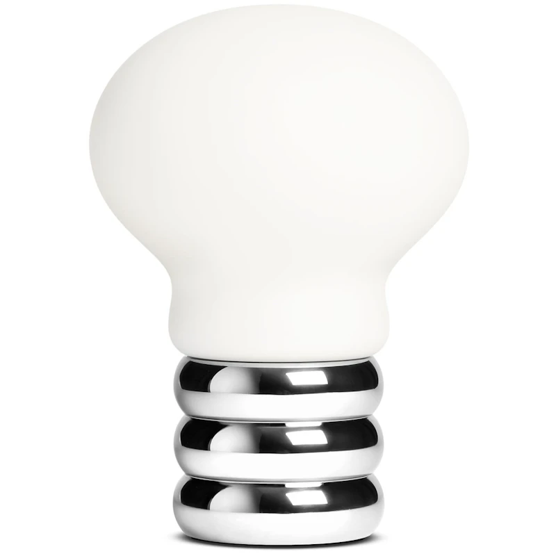 B.Bulb Tischlampe Tragbar, Weiß