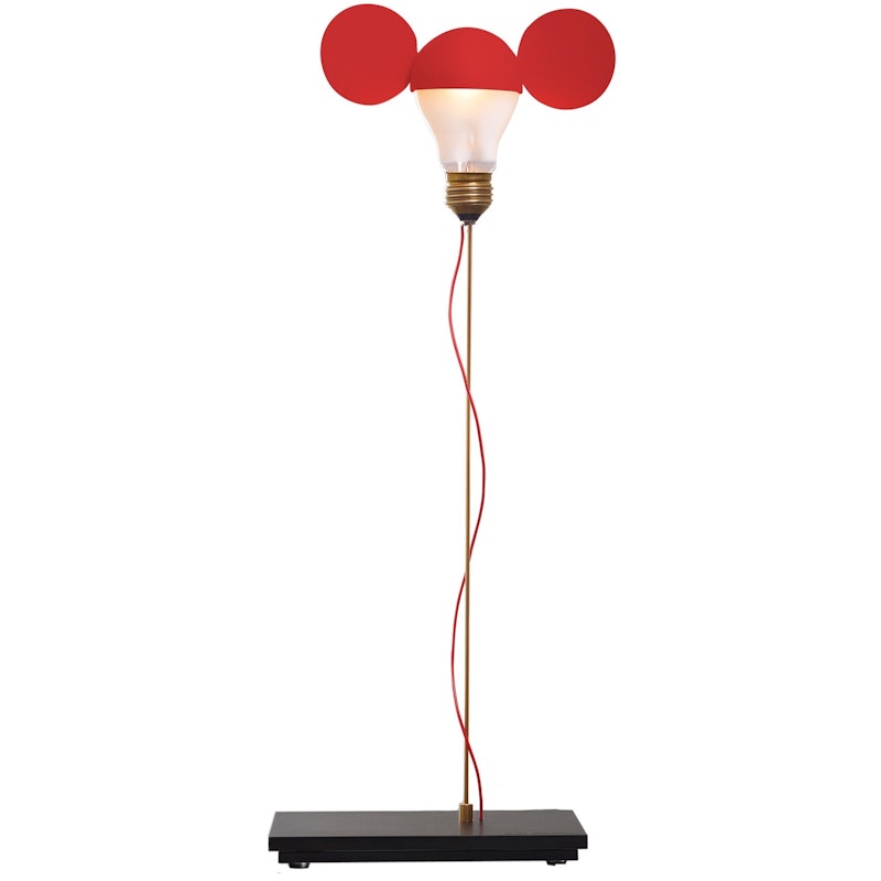 I Ricchi Poveri Toto Tischlampe, Rot