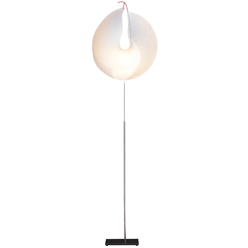 Yoruba Rose Stehlampe, Weiß