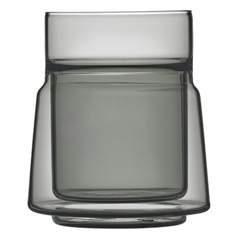 Kaffeeglas M 21 cl, Schwarz